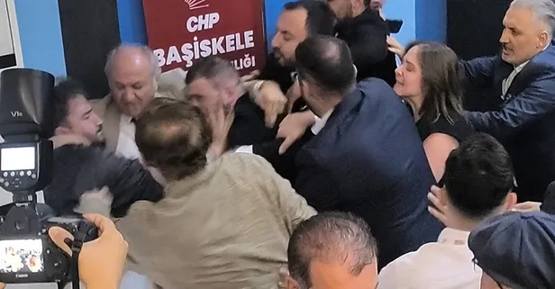 Yine CHP yine kavga: Kocaeli Başiskele ilçe kongresinde yumruklar konuştu