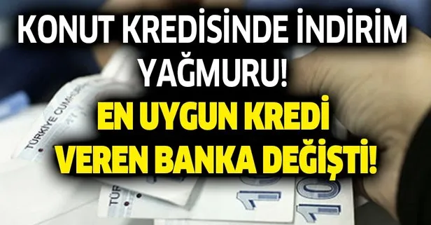 En uygun kredi veren banka değişti! Kredi faiz oranlarında indirim yağmuru