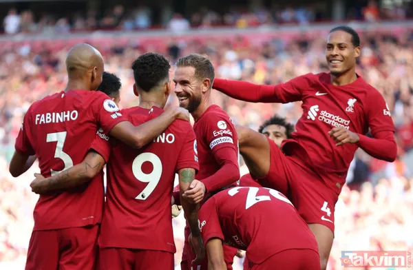 Yok böyle maç! Liverpool, Bournemouth'a gol oldu yağdı: 9-0 - 13