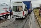 Amasya'da zincirleme kaza: 11 yaralı