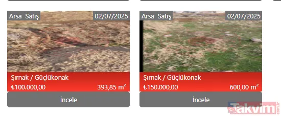 Milli Emlak duyurdu: 100.000 TL'den imarlı arsa! - 3