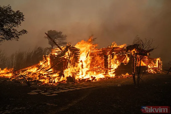 Yunanistan alevlere teslim oldu! O güne kadar kırmızı alarm! | Türkiye'den Yunanistan'a yardım eli - 3