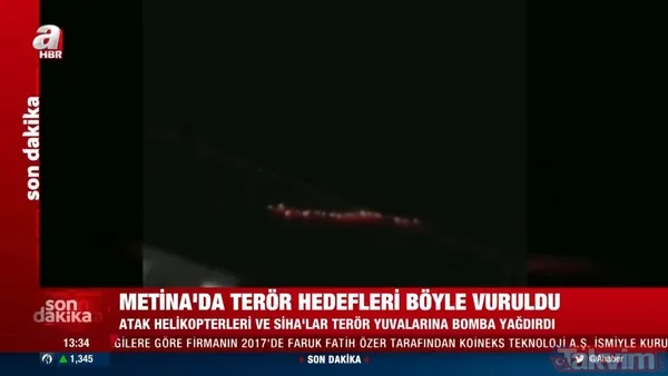 SON DAKİKA: Kuzey Irak Metina'ya Kaplan Pençesi Harekatı! Operasyondan ilk görüntüler - 8