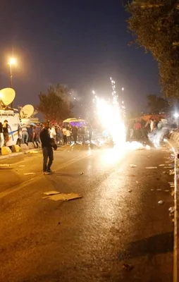 Katil İsrail yine saldırdı