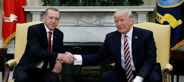 Cumhurbaşkanı Erdoğan ile Trump görüştü