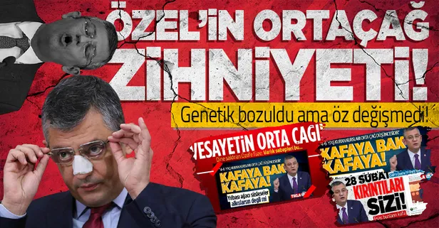 Sabah gazetesi yazarı Mahmut Övür'den okul öncesi kuran kursunu Ortaçağ zihniyeti olarak gören Özgür Özel'e: Genetik bozuldu ama öz aynı