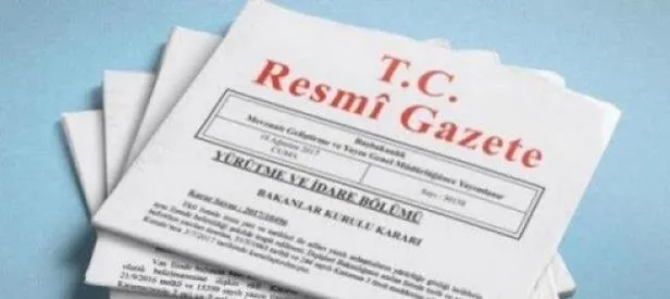 Atama kararları Resmi Gazete’de