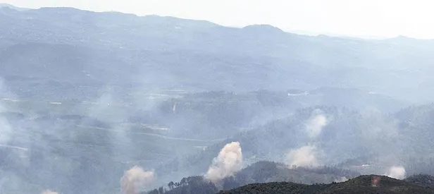 Suriye rejimi ve Rus jetleri Türkmendağı'na saldırıyor