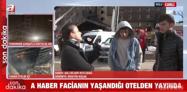 Grand Kartal Otel'den yardım çığlıkları: Çarşafla kurtulmaya çalıştılar | Yangın merdiveni detayı! Otel çalışanı anlattı: İhmal var - 14