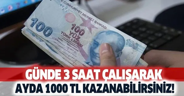 Evden çalışmak artık kolay! Günde 2-3 saat çalışıp ayda en az 1000 lira kazanın! İŞKUR vasıfsız vasıflı...