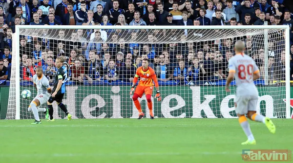 Club Brugge 0-0 Galatasaray | MAÇTAN KARELER - 6
