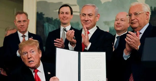 Trump'ın 'Golan Tepeleri' imzasının ardından, İsrail Gazze’ye bomba yağdırdı