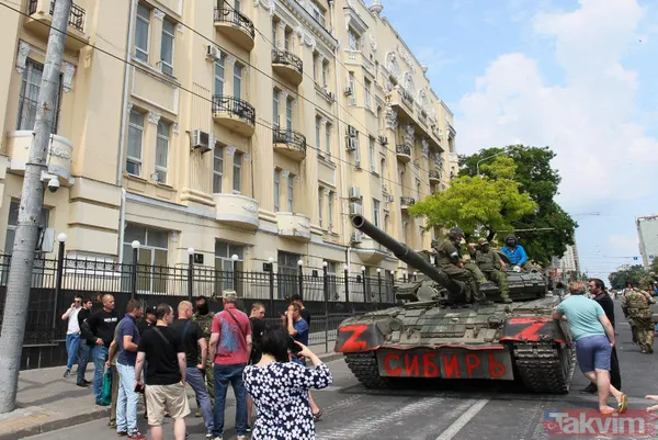 Rusya karıştı! Wagner'den kalkışma! Kare kare tarihe geçecek görüntüler... - 11