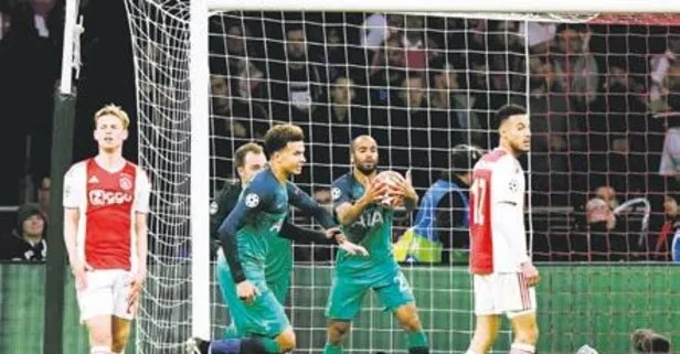 Ajax karşısında muhteşem geri dönüş! Tottenham final biletini kaptı