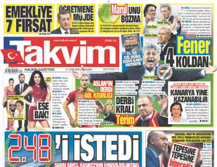 Günün öne çıkan gazete manşetleri | 31 Ekim 2018 Çarşamba