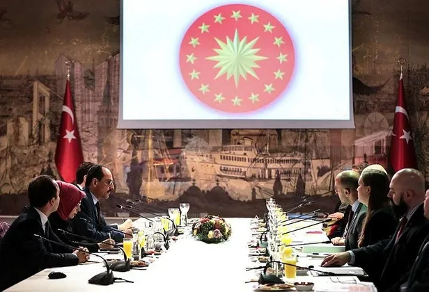 Cumhurbaşkanlığı Sözcüsü İbrahim Kalın, ABD Temsilciler Meclisi heyeti ile görüştü-1
