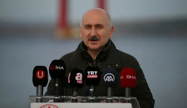 Son dakika: Ulaştırma ve Altyapı Bakanı Adil Karaismailoğlu'ndan 1915 Çanakkale Köprüsü açıklaması-2