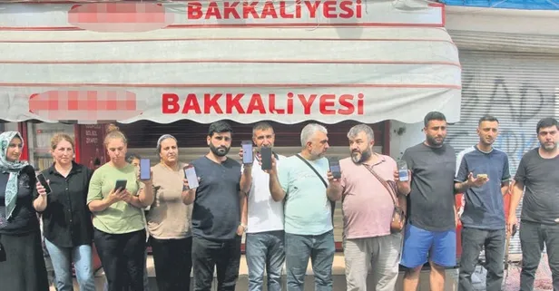 Adana'da bakkal vurgun yaptı!