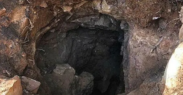 8 kişi mağarada suçüstü yakalandı