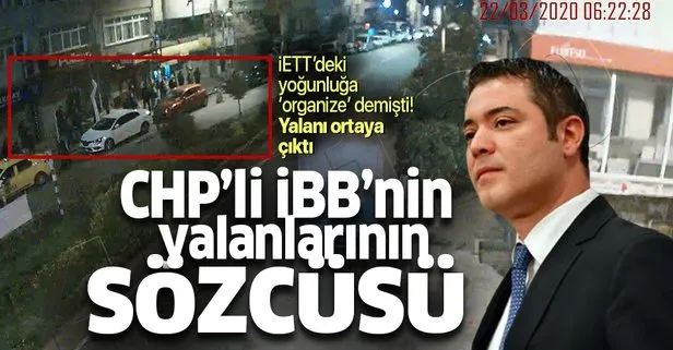 CHP'li İBB'nin yalanlarının sözcüsü Murat Ongun