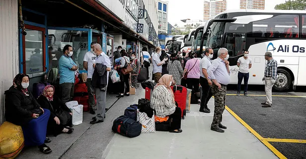 PCR testi yaptırmayana bilet yok! Otogarda PCR testi zorunluluğu!