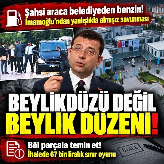 Ekrem İmamoğlu hakim karşısında: Belediye sisteminden alınan 20 bin TL’lik benzine yanlışlıkla savunması