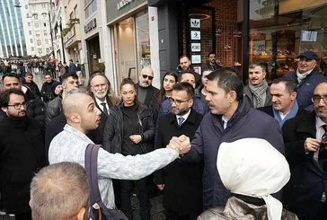 Murat Kurum’a vatandaştan tam destek