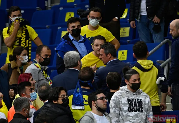 Fenerbahçe'de Ali Koç'un sinirleri bozuldu! Basketbol maçında taraftarla tartıştı - 7
