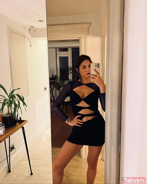 Demet Özdemir mavi bikinisiyle paylaştı! Oğuzhan Koç’un müstakbel eşi sosyal medyayı salladı! Sere serpe uzanarak güneşlenen Demet... - 9