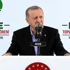Rize’de toplu açılış töreni: Erdoğan’dan hizmet ve yatırım mesajı