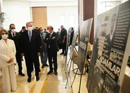 Başkan Erdoğan ve Çiller 12 Eylül fotoğraf sergisini gezdi