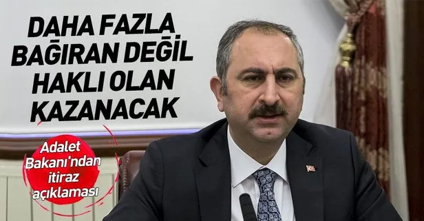 Son dakika: Adalet Bakanı Gül’den seçim sonuçlarına itirazlara ilişkin açıklama