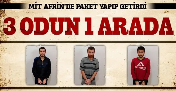 MİT’ten flaş operasyon! PKK’lı teröristler Ozan Tunç, Mehmet Kaykır ve Ferhad Edemen yakalandı!