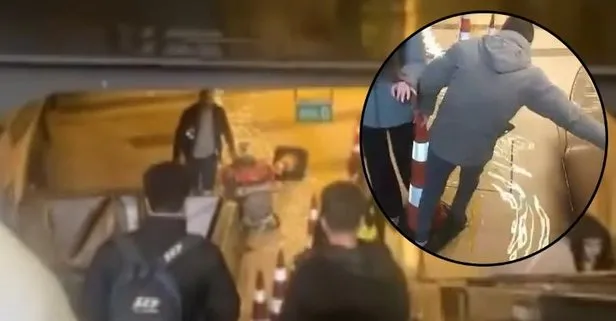 İstanbullunun çilesi bitmiyor: Metrobüs durağı alt geçidini su bastı! Vatandaşlar zor anlar yaşadı