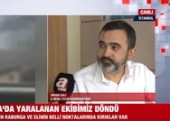 Rusya Ukrayna savaşında saldırıya uğrayan A News Yayın Koordinatörü Orhan Sali yaşadıklarını anlattı