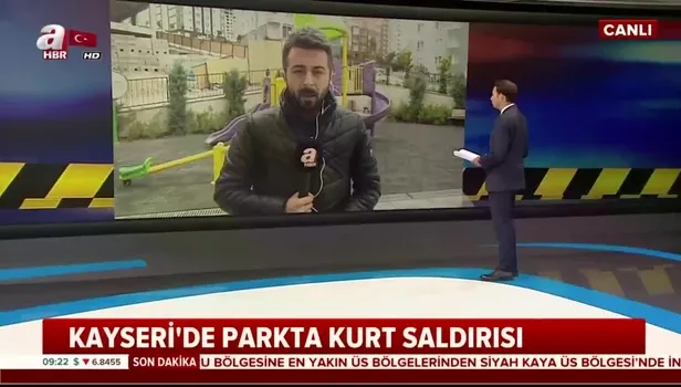 Kayseri'de kahraman baba kızını kurdun ağzından kurtardı