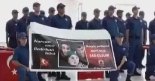 Asker arkadaşlarından Şehit Bedirhan'ın babasına sürpriz