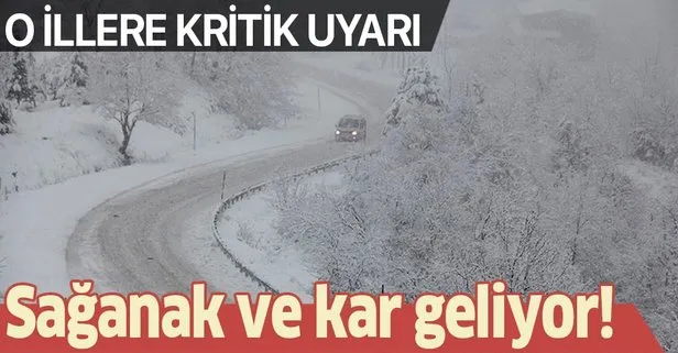 HAVA DURUMU | Meteorolojiden o illere sağanak ve kar uyarısı | 23 Kasım İstanbul’da hava nasıl olacak?