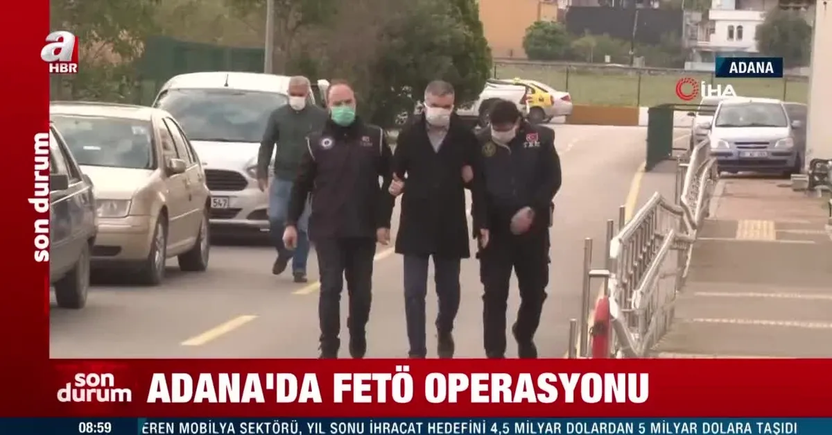 Adana'da FETÖ operasyonu: 3 gözaltı