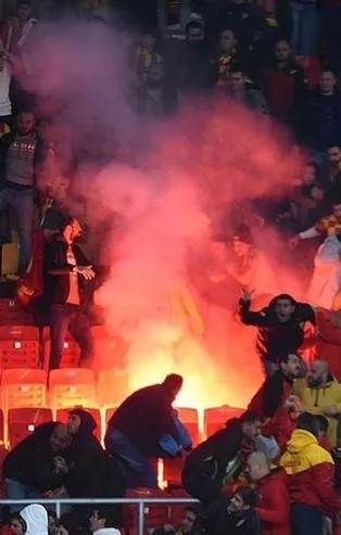 Göztepe-Altay maçında fişeği atan zanlı Furkan Ersanlı'nın savunması ortaya çıktı: Meşale sandım