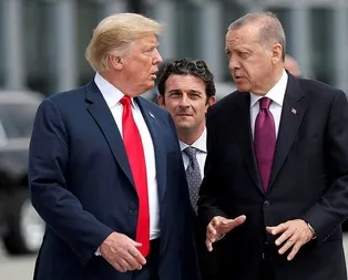 Başkan Erdoğan, Trump ile görüştü