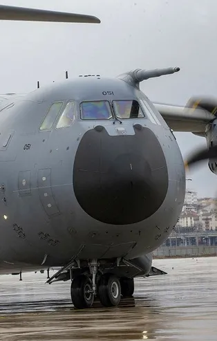 "Koca Yusuf" olarak bilinen A400M'lerin dünyadaki alternatif bakım merkezi Türkiye oldu