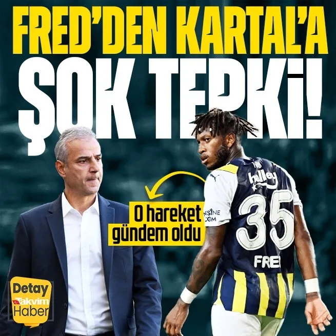 Fenerbahçe’nin yıldızı Fred’den İsmail Kartal’a flaş tepki! Görenler şoke oldu