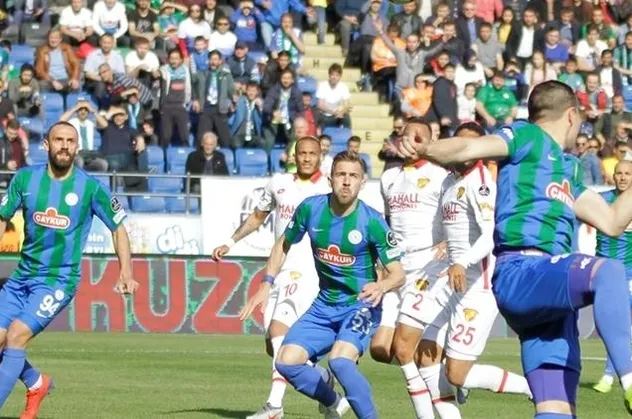 Maç sonucu: Çaykur Rizespor 1-0 Göztepe