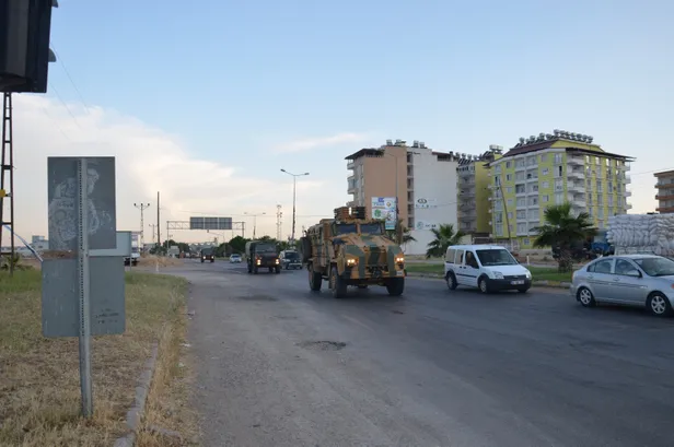 Suriye sınırına askeri sevkiyat-1