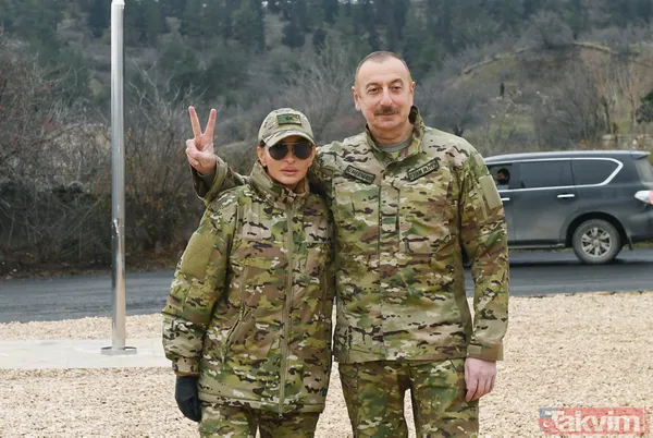 SON DAKİKA: Azerbaycan Cumhurbaşkanı İlham Aliyev işgalden kurtarılan Gubadlı'yı ziyaret etti - 8