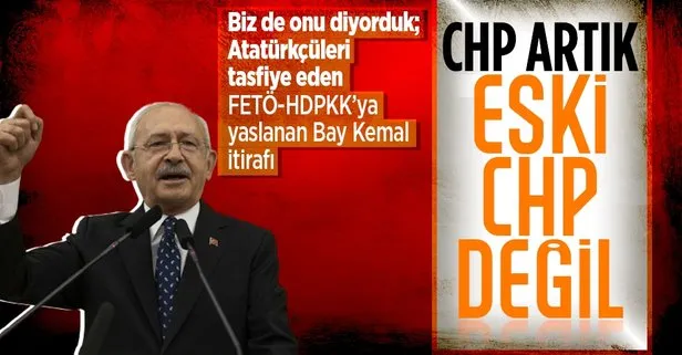 Kemal Kılıçdaroğlu grup toplantısında partisindeki Atatürkçüleri tasfiye ettiğini itiraf etti: CHP eski CHP değil
