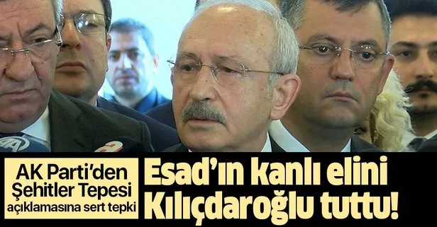 AK Parti’den CHP Genel Başkanı Kemal Kılıçdaroğlu’nun Şehitler Tepesi ifadelerine sert tepki!