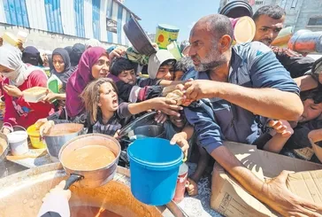İsrail zulmü sürüyor Milyonlarca Filistinli'yi açlığa mahkum etti!