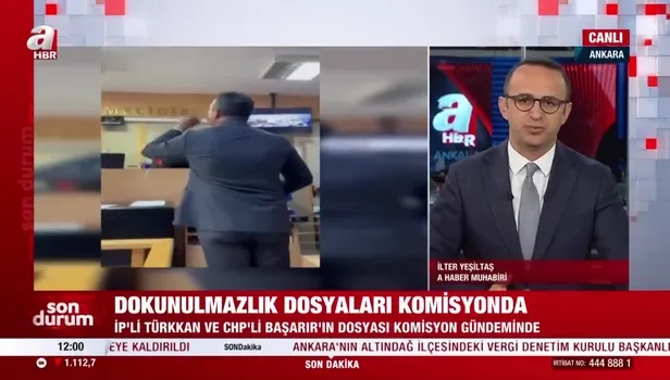CHP'li Ali Mahir Başarır ile İYİ Partili Lütfü Türkkan'ın dokunulmazlık fezlekeleri komisyonda